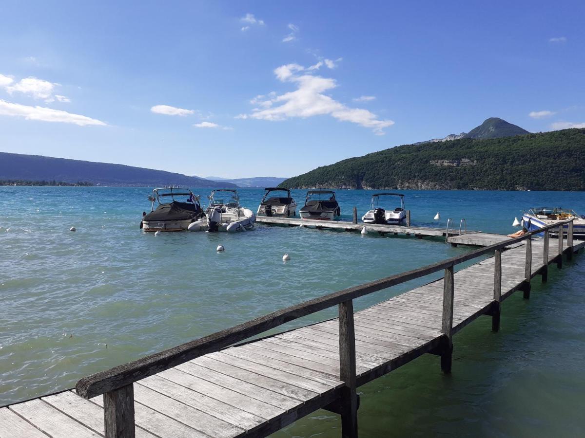 La Carte Postale Lejlighed Duingt Eksteriør billede